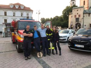 Read more about the article Protipožiarna hliadka na podujatí 1. rok do EYOF